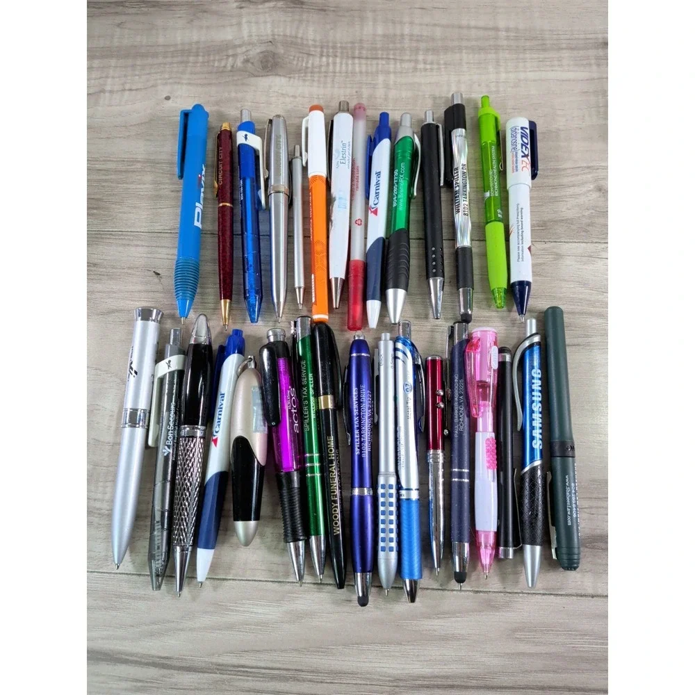 VTG Mechanical Advertising Pencils and Pen MIX LOT Of 30